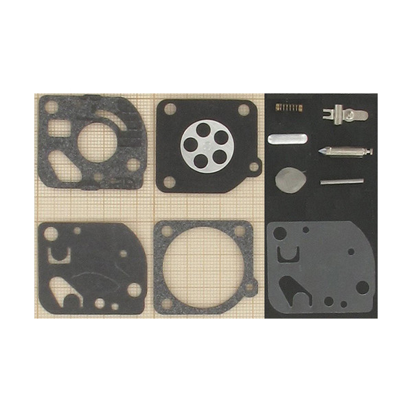 KIT REPARAÇAO CARBURADOR ZAMA RB-63 (ORIGINAL)