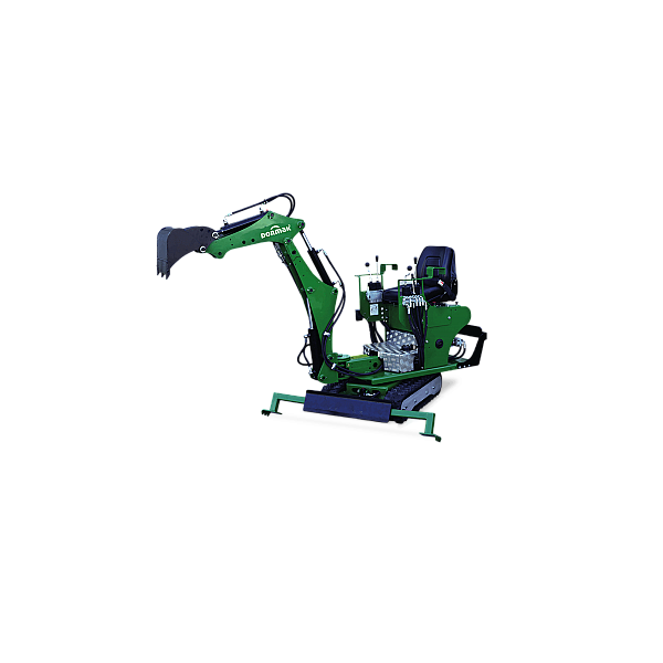 MINI-ESCAVADORA DORMAK DK 72 1200 P