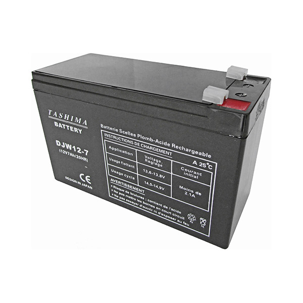 BATERIA TASHIMA SLA12-7 12V-7,2AH (150x65x90mm)