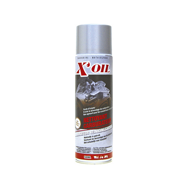 SPRAY LIMPEZA CARBURADOR X-OIL (500 mL)