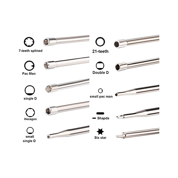 CHAVE AFINAÇAO CARBURADOR (KIT 10 UNIDADES)